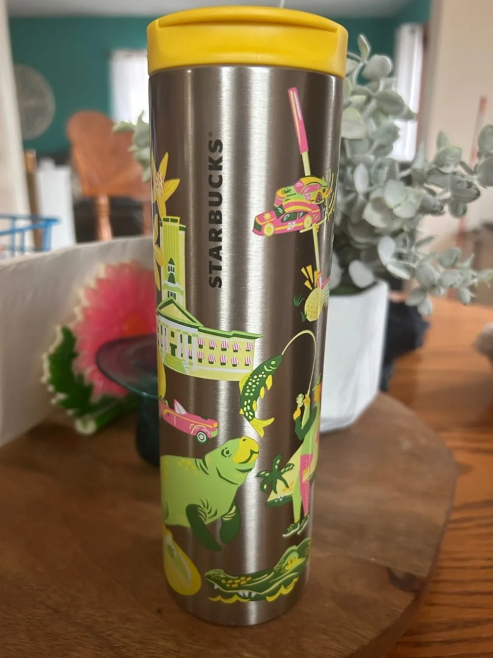 Starbucks Discovery Series Florida Stainless Travel Tumbler - NEW - 16oz